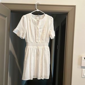Ivory linen dress by Encor